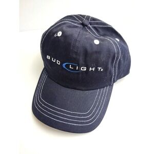Bud Light‎ Hat 2006 Embroidered Adult Baseball Cap Black Adjustable